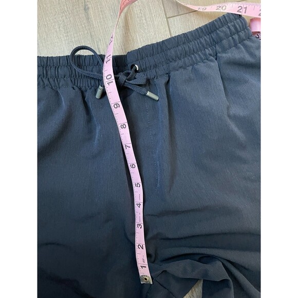 Zara Men's Navy Blue Drawstring Casual Tailored Pockets Shorts Size M - Picture 3 of 8